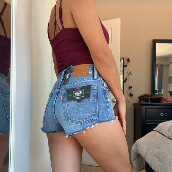 Shorts | Levis 5 Micro Shorts | Poshmark